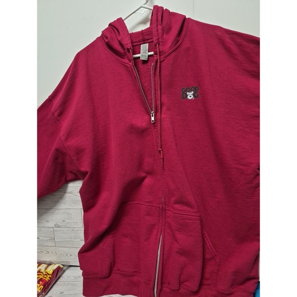 Gildan Jackets & Blazers - GOOD DOG LIGHTWEIGHT JACKET Hoodie ZIP UP SIZE 2XL with Pockets Maroon